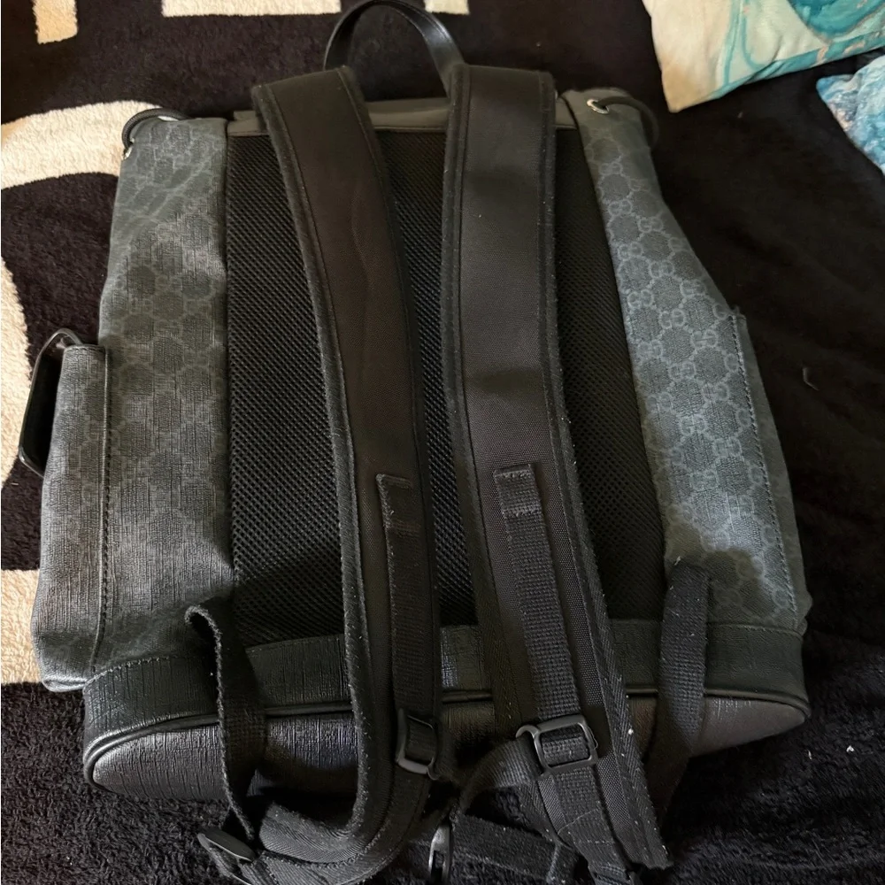 Gucci Backpack with Black and Red Accents - Picture 3 of 11